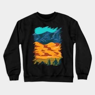 Great Sand Dunes National Park Crewneck Sweatshirt